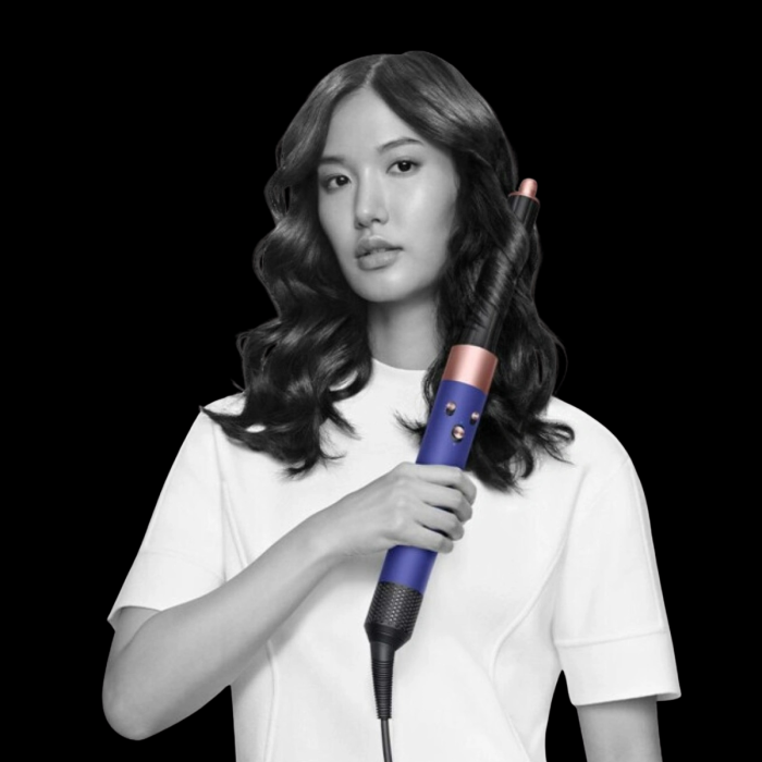 Фен Стайлер Dyson HS05 Airwrap Complete Vinca Blue Rose Long Limited Edition з насадками 1300 Вт