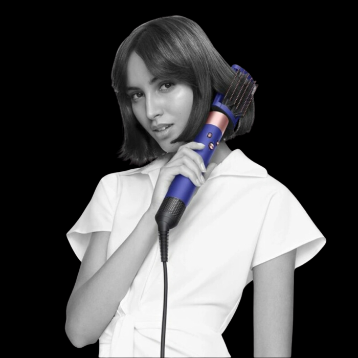 Фен Стайлер Dyson HS05 Airwrap Complete Vinca Blue Rose Long Limited Edition з насадками 1300 Вт