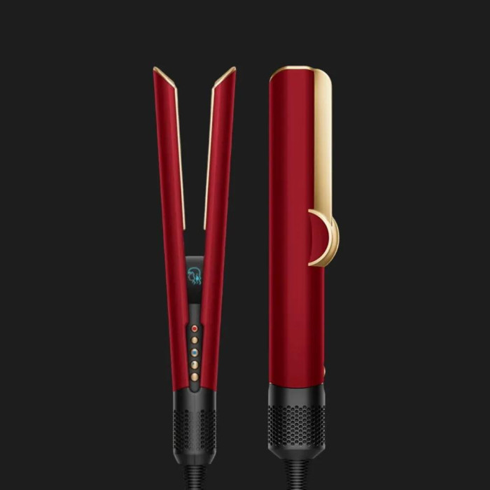 Випрямляч для волосся Dyson Airstrait HT01 Red Velvet/Gold EU (596931-01)
