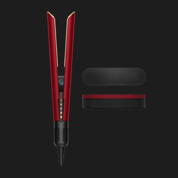 Випрямляч для волосся Dyson Airstrait HT01 Red Velvet/Gold EU (596931-01)